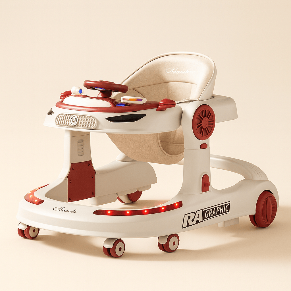 Trotteur bébé fille 4 en 1 | POUR NOTRE BÉBÉ