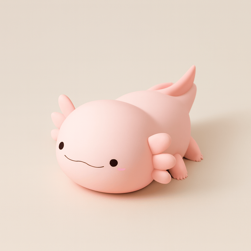 Veilleuse bébé axolotl rechargeable | POUR NOTRE BÉBÉ
